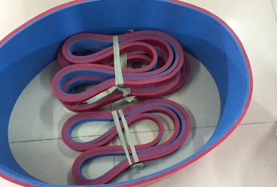 Dây curoa PU đai dẹp dán 5mm APL