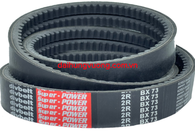 Dây curoa răng liền bản 2R BX73 hiệu divbelt